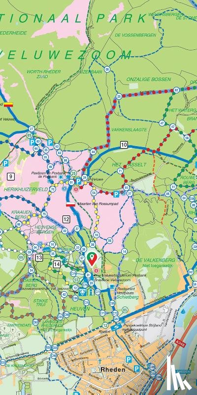  - Falk Regiokaart Veluwe Zuid incl. Veluwezoom