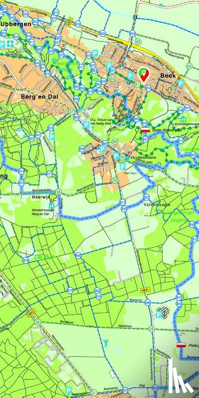  - Falk Regiokaart Rijk van Nijmegen