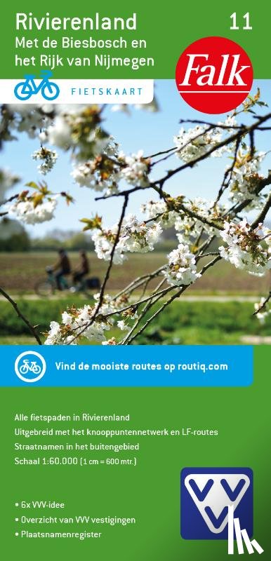  - Falk Fietskaart 11 Rivierenland