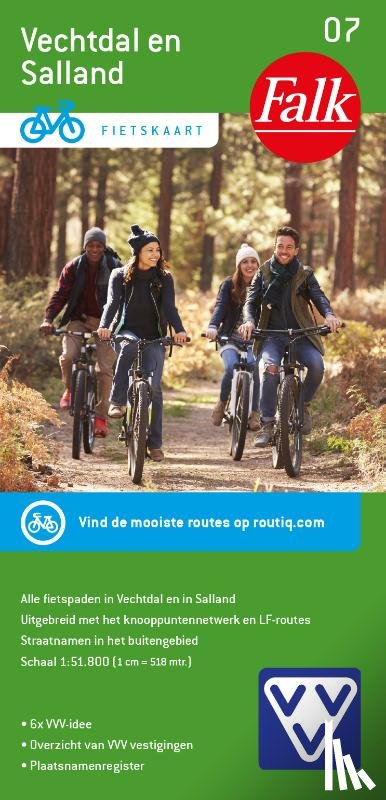  - VVV FIETSKAART 07 VECHTDAL EN SALLAND
