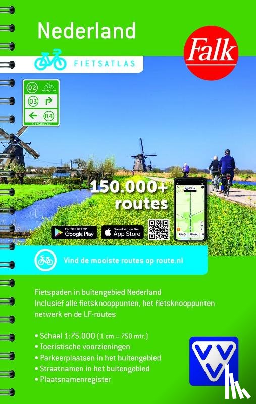  - FALK VVV FIETSATLAS NEDERLAND