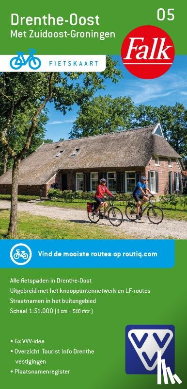  - Falk VVV Fietskaart 05 Drenthe-Oost