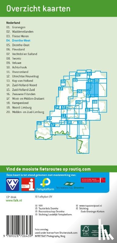  - Falk VVV Fietskaart 04. Drenthe-West