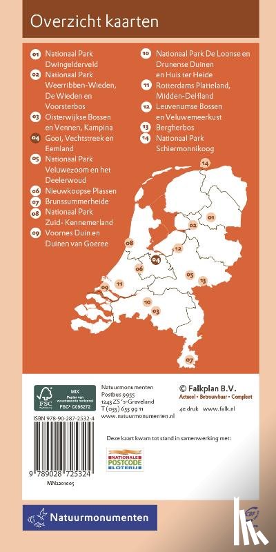 Falkplan, Vereniging tot Behoud van Natuurmonumenten in Nederland - Gooi, Vechtstreek en Eemland