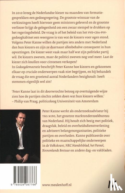 Kanne, Peter - Gedoogdemocratie