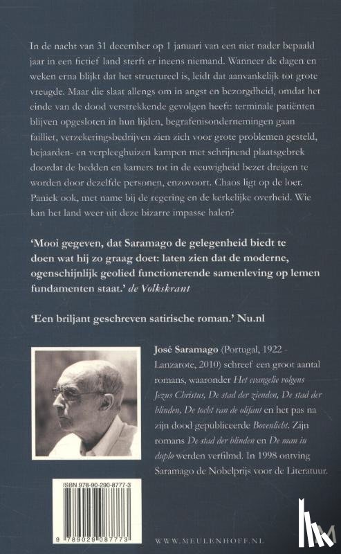 Saramago, José - Het verzuim van de dood