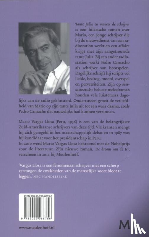 Vargas Llosa, Mario - Tante Julia en meneer de schrijver
