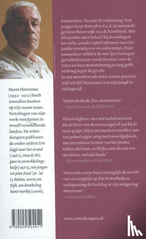 Heeresma, Heere - Een jongen uit plan Zuid '38 - '46