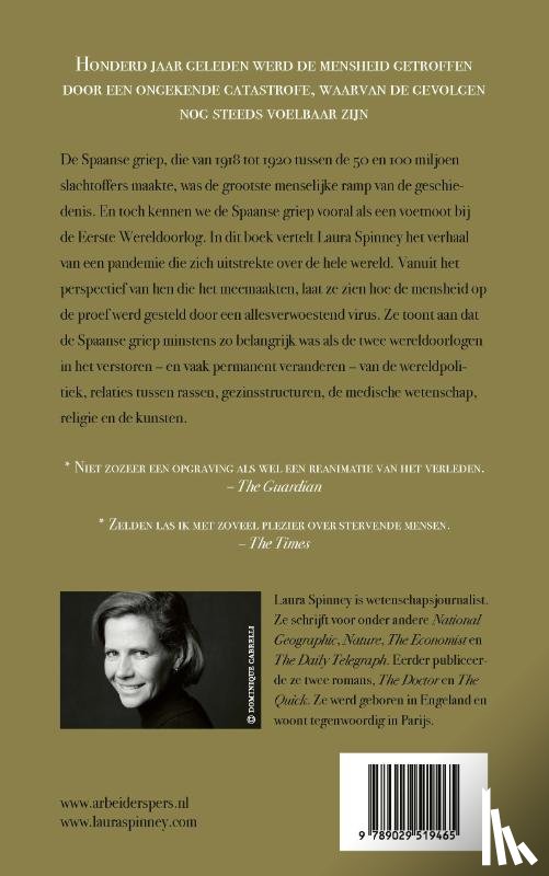 Spinney, Laura - De Spaanse griep