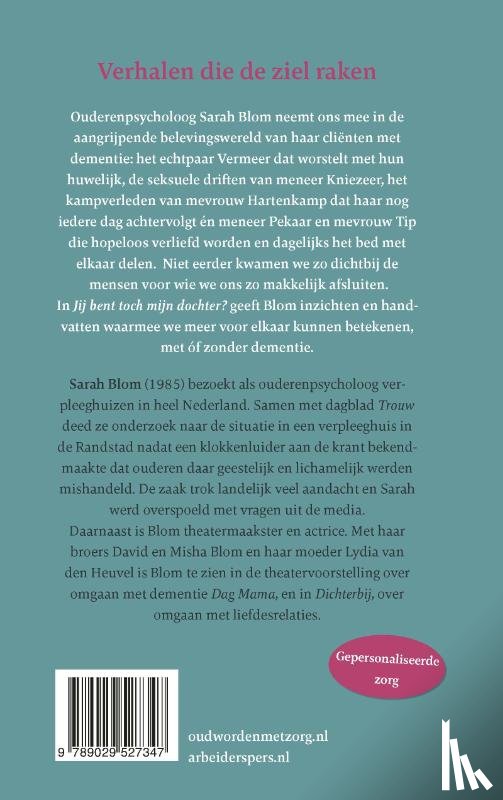 Blom, Sarah - Jij bent toch mijn dochter?