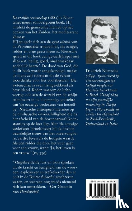 Nietzsche, Friedrich - De vrolijke wetenschap