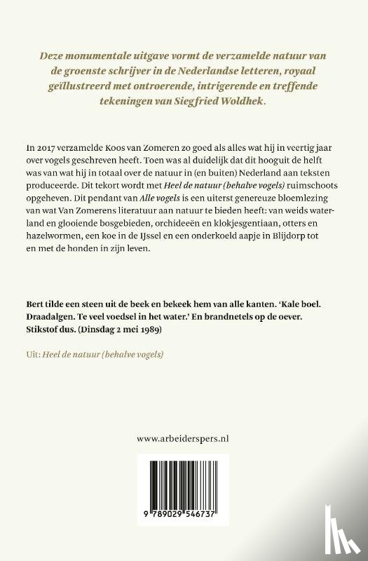 Zomeren, Koos van - Heel de natuur