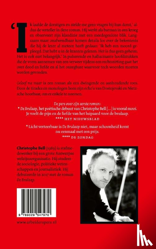 Bell, Christophe - Geloof me maar