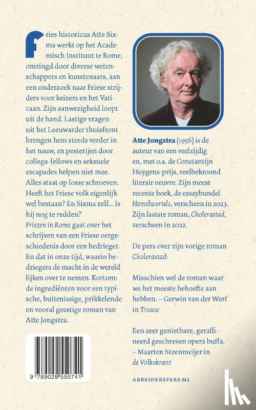 Jongstra, Atte - Friezen in Rome