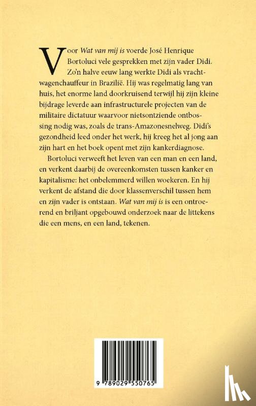 Bortoluci, José Henrique - Wat van mij is