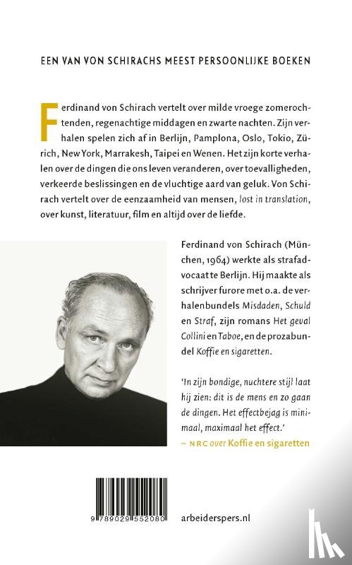 Schirach, Ferdinand von - Namiddagen