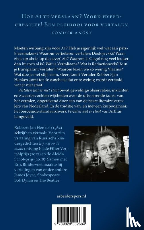 Henkes, Robbert-Jan - Vertalen wat er niet staat
