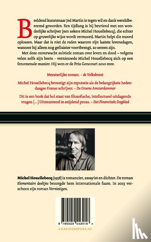 Houellebecq, Michel - De kaart en het gebied