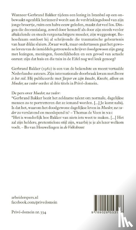 Bakker, Gerbrand - Aan mij heb je niks