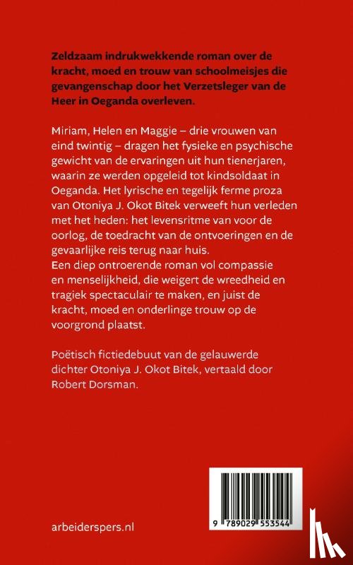 Okot Bitek, Otoniya J. - Wij, aanmaakhout