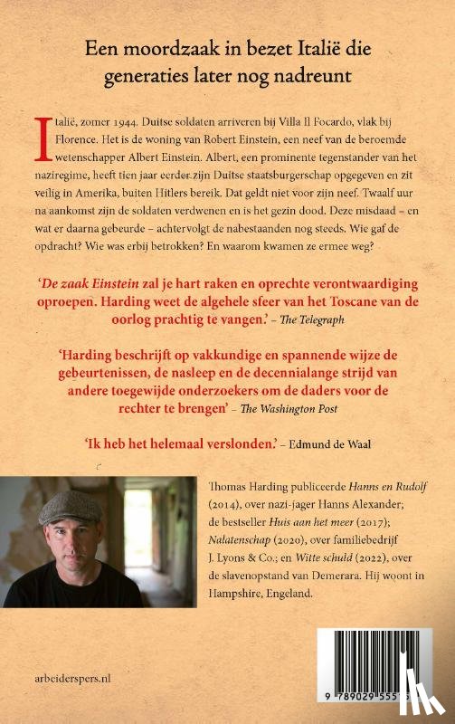 Harding, Thomas - De zaak Einstein