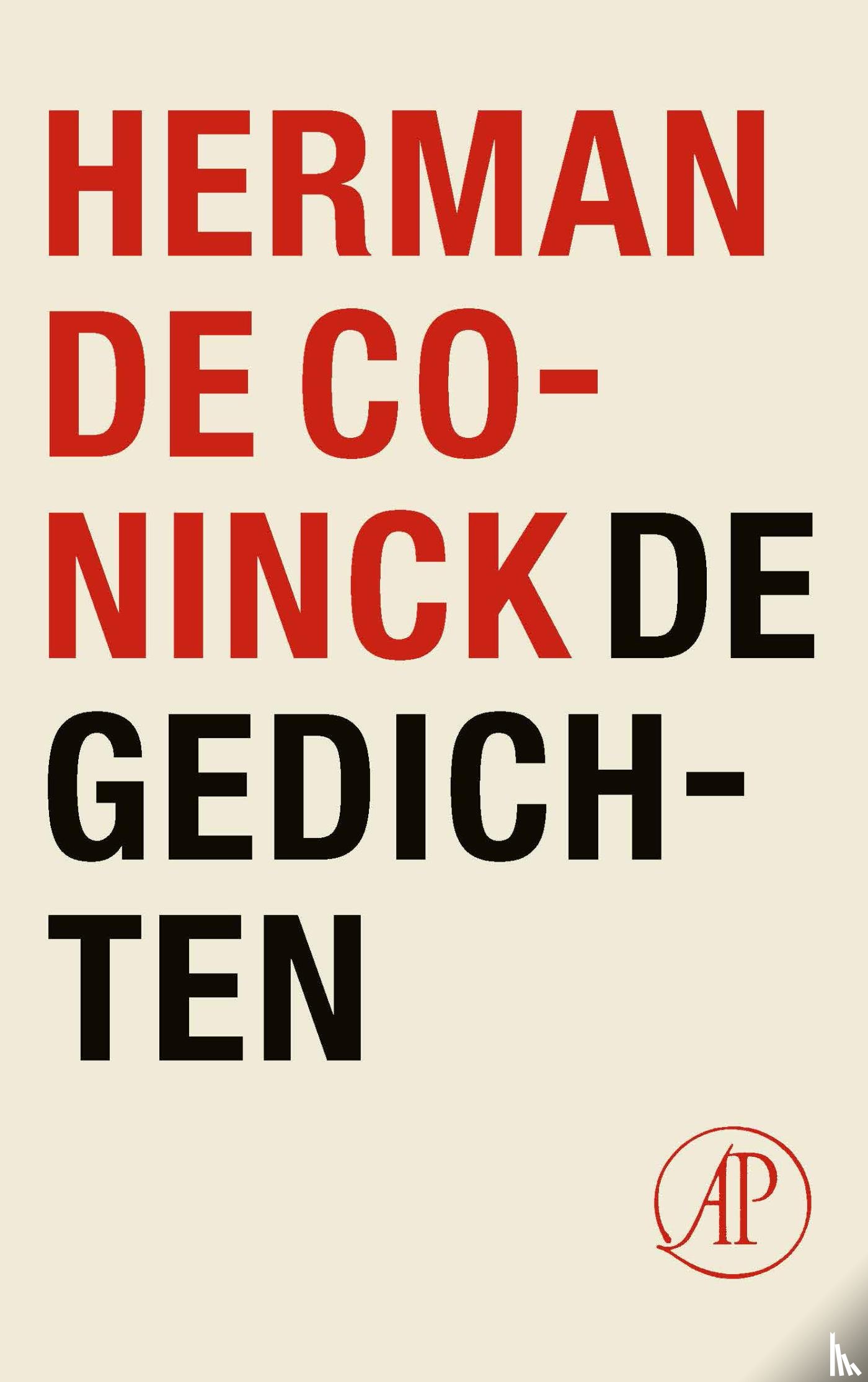 Coninck, Herman de - De gedichten