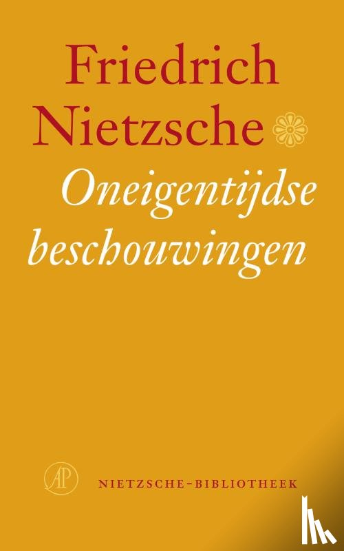 Nietzsche, Friedrich - Oneigentijdse beschouwingen