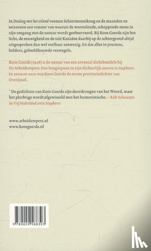 Geerds, Koos - Dialoog met het eiland
