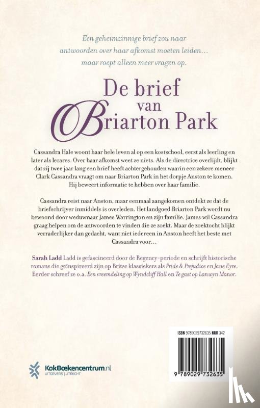 Ladd, Sarah - De brief van Briarton Park
