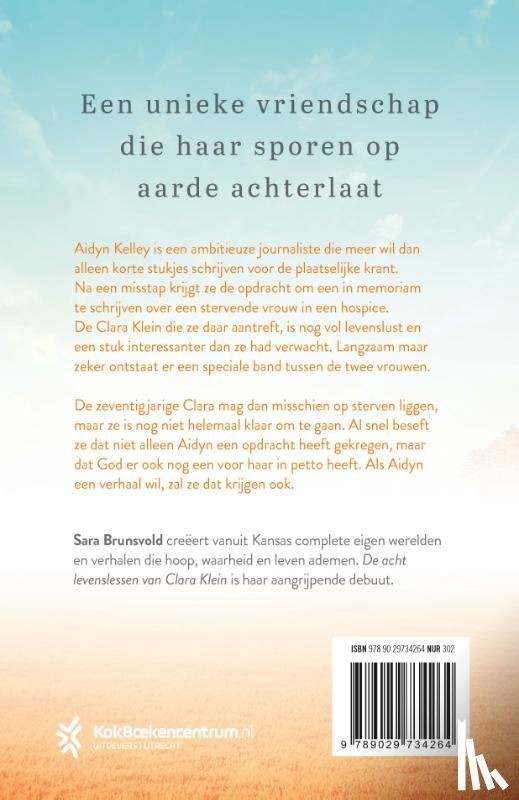 Brunsvold, Sara - De acht levenslessen van Clara Klein