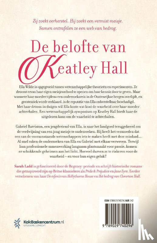 Ladd, Sarah - De belofte van Keatley Hall