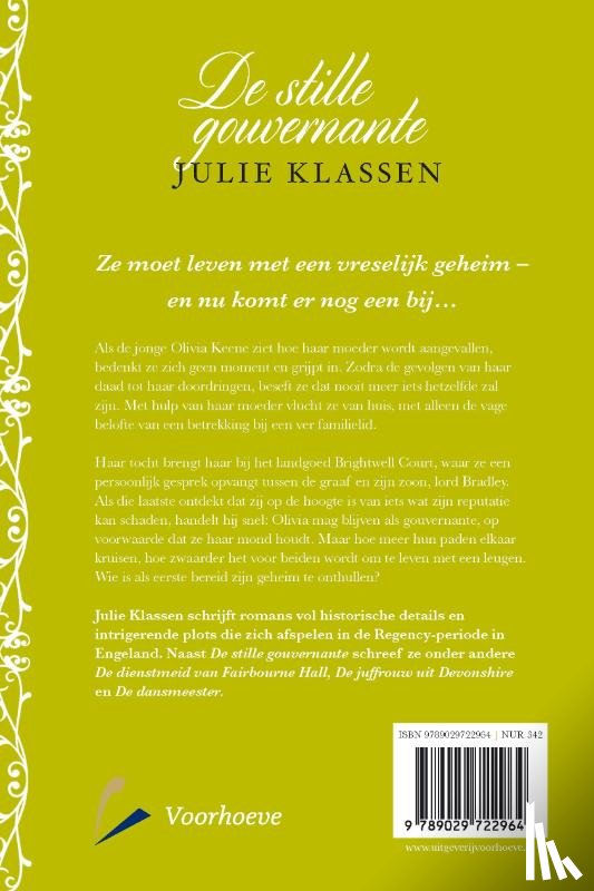 Klassen, Julie - De stille gouvernante