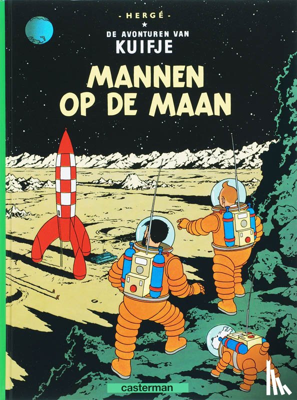Hergé - Mannen op de maan