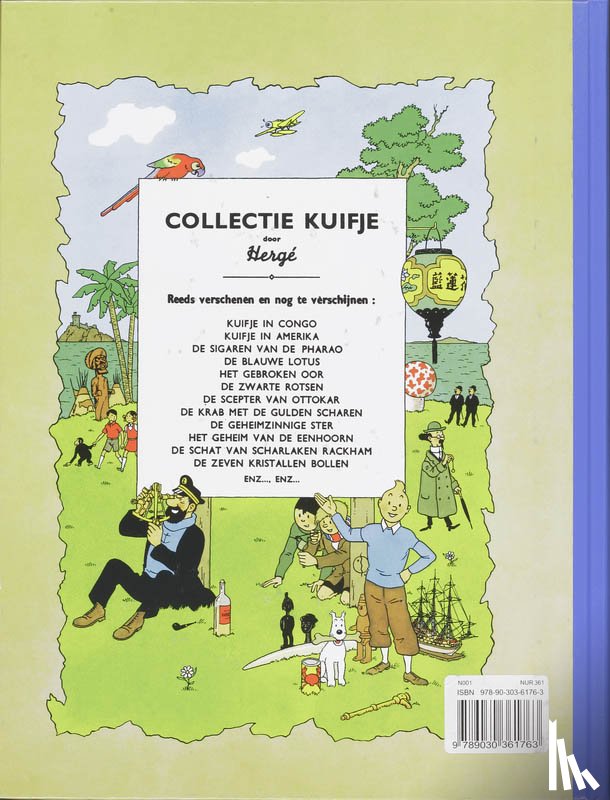 Herge, H. - De zwarte rotsen
