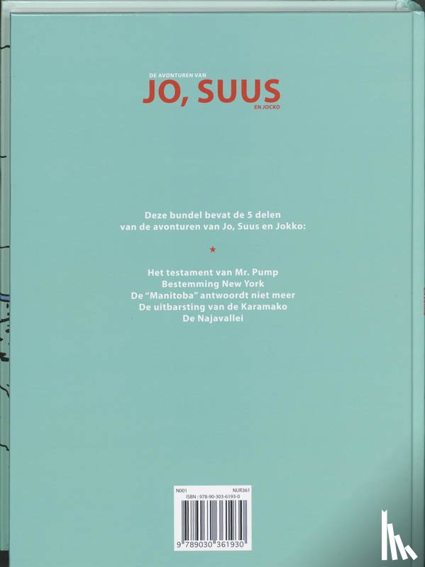 Herge, H. - De avonturen van Jo,Suus en Jokko