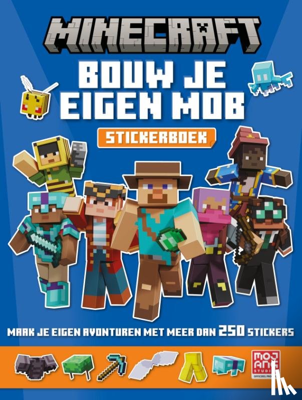 Mojang - Minecraft Stickerboek - Bouw je eigen mob
