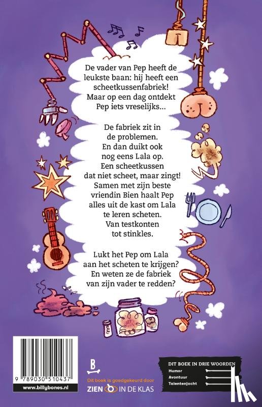 Eem, Annemarie van der - Pep en het zingende scheetkussen