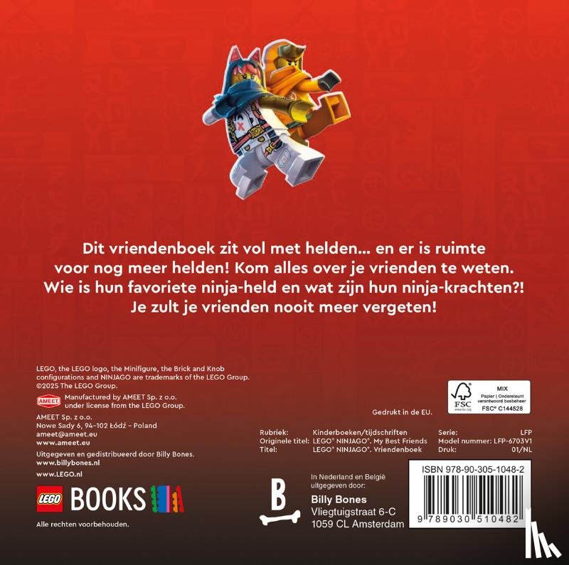LEGO - Vriendenboek