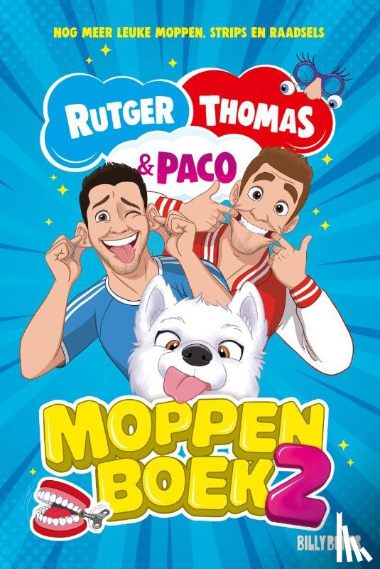 Vink, Rutger, Grinsven, Thomas van - MOPPENBOEK VAN RUTGER, THOMAS EN PACO -