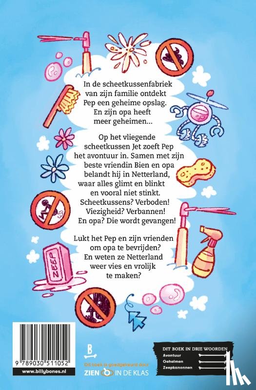 Eem, Annemarie van der - Pep en het vliegende scheetkussen