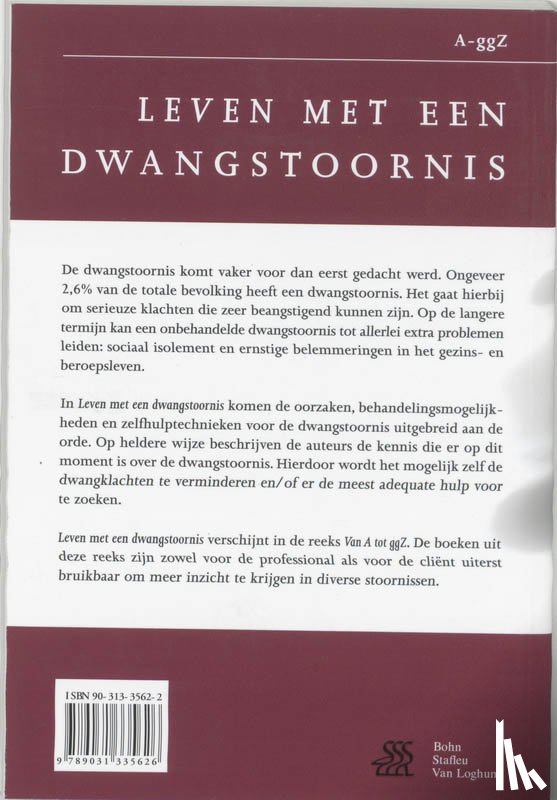 Sterk, Fred, Swaen, Sjoerd - Leven met een dwangstoornis