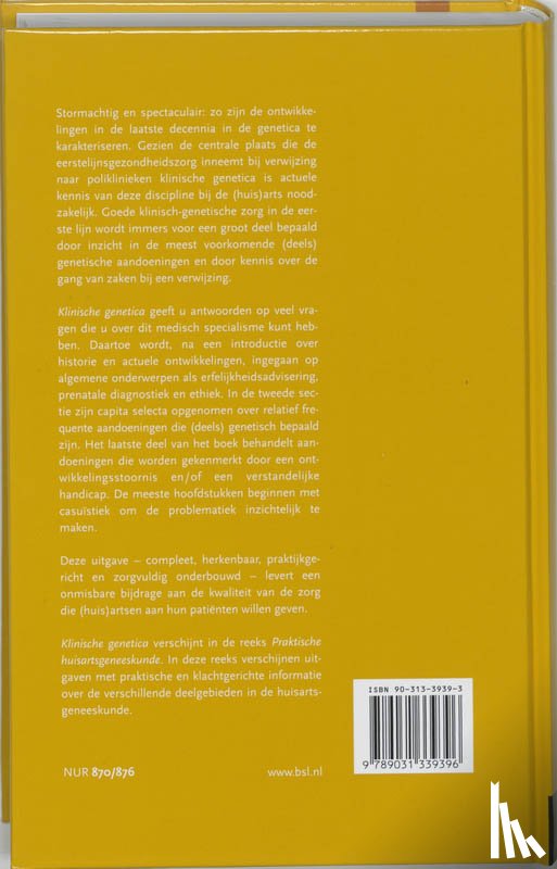  - Klinische genetica
