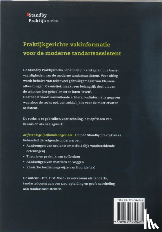 Voet, D.M. - ZELFSTANDIGE (BE)H TANDARTSASSISTENT 2 DR1