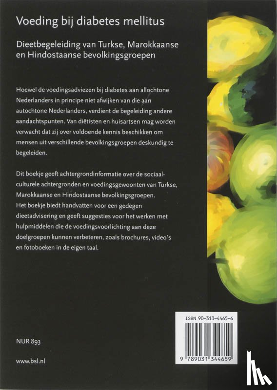 Nieuwelink, J.J.C. - Voeding bij diabetes mellitus