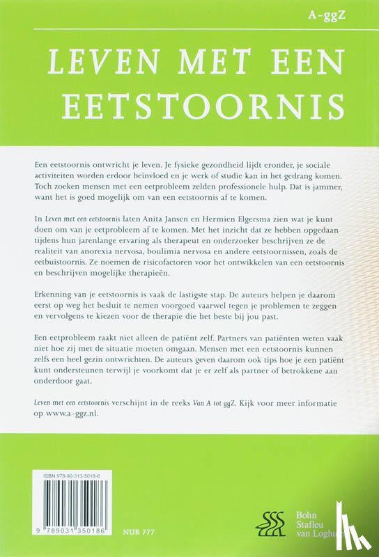 Jansen, A., Elgersma, H. - Leven met een eetstoornis