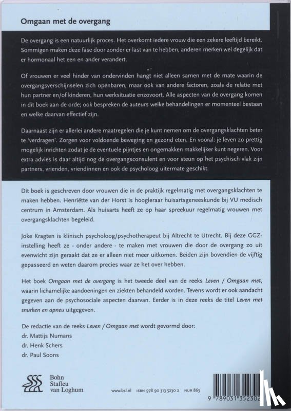 Kragten, J., Horst, Henk van der - Omgaan met de overgang