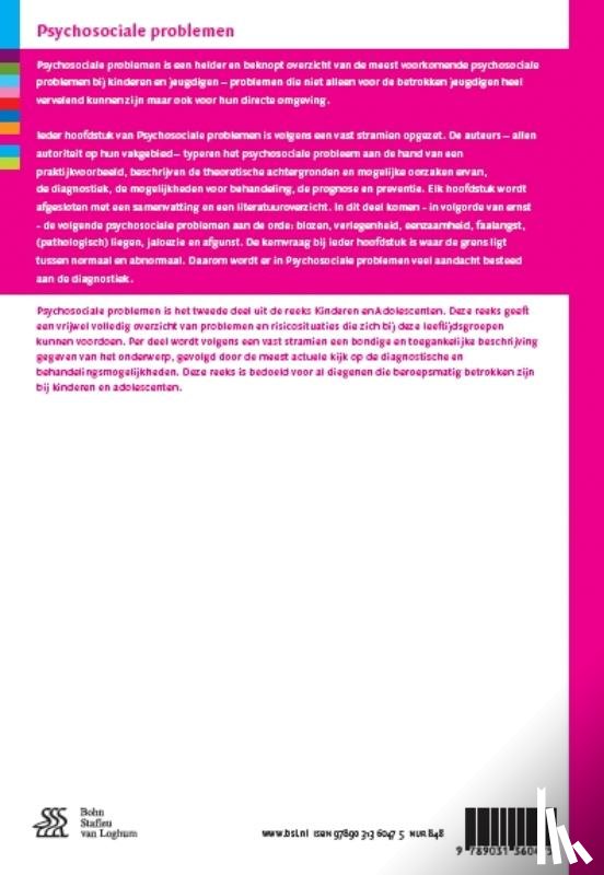 Cohen de Lara Kroon, N. - Psychosociale problemen