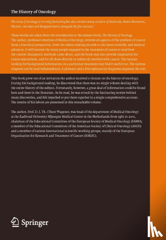 Wagener, D.J.Th., Taalcentrum - The history of oncology
