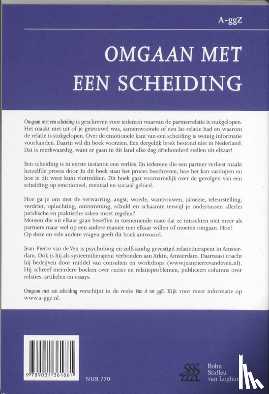 Ven, J.P. van de - Omgaan met een scheiding