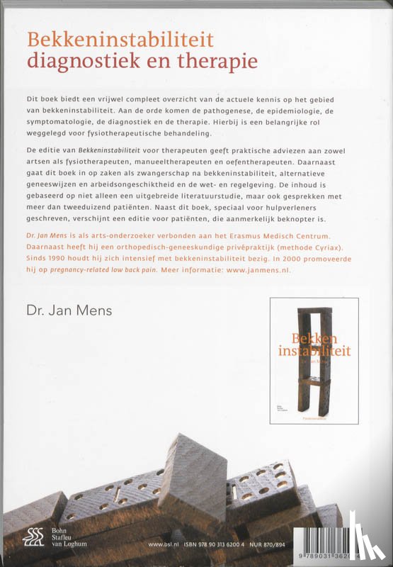 Mens, J.M.A. - Bekkeninstabiliteit diagnostiek en therapie